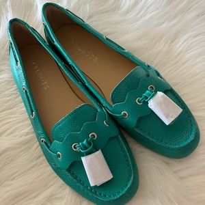 Talbots Indigo Tassel Flats